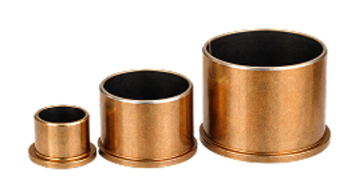 Cuscinetti a strisciamento supporto bronzo + PTFE