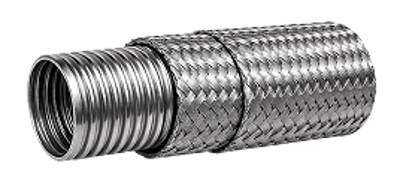 Tubi flessibili in acciaio inox a doppia treccia